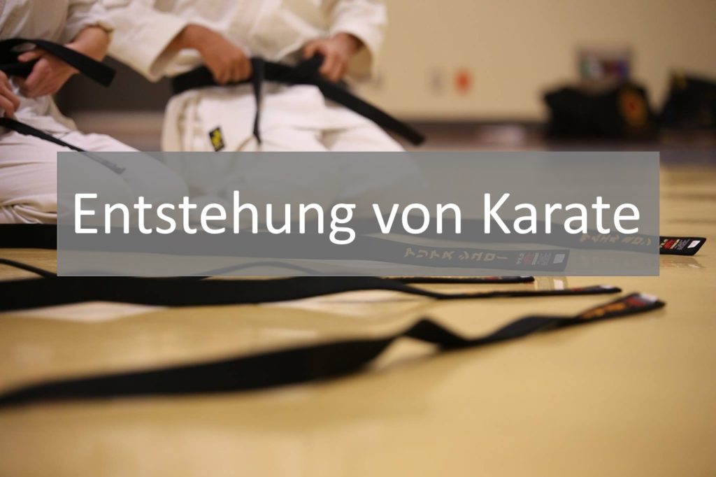 Karate Geschichte