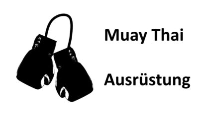 Muay Thai Ausrüstung und Farben der Armbänder