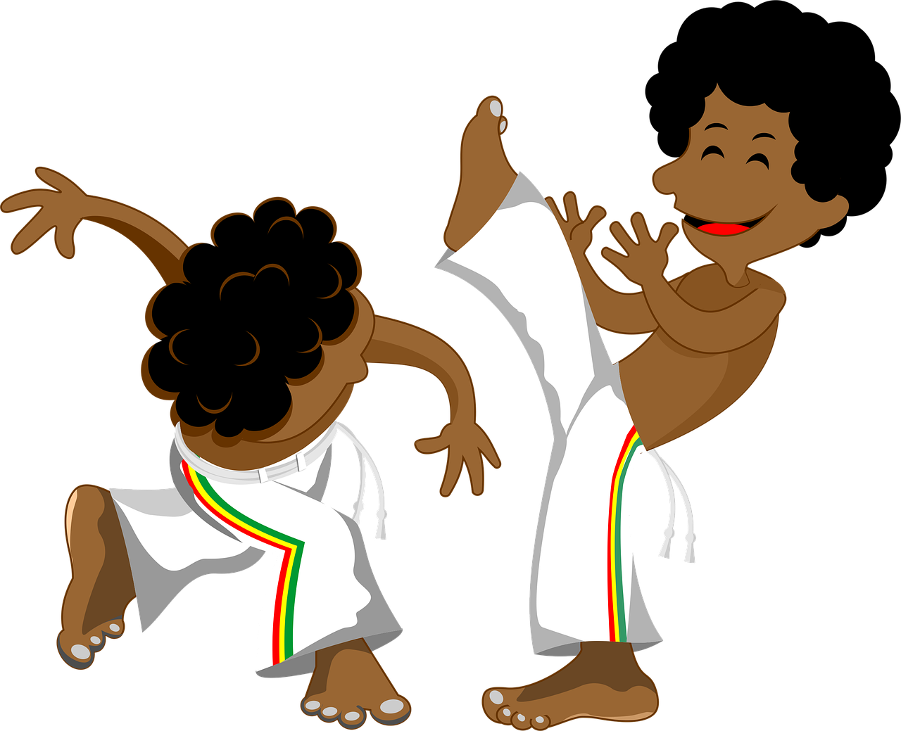 JLSPORT Authentische Brasilianische Capoeira Kampfsport Unisex Hosen 