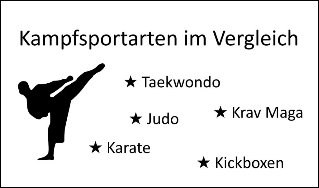 Kampfsportarten Vergleich